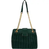 Faina Bolso de hombro 'Back To Office' verde oscuro