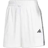 Adidas Pantalón deportivo 'ESSENTIALS 3-STRIPES LIFESTYLE WOVEN' negro / blanco