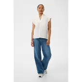 Kaffe Blusa blanco