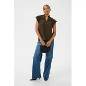 Kaffe Blusa 'Sonj' moca