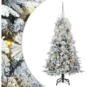 Syfax Árbol de Navidad artificial con ramas articuladas 150 cm
