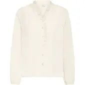 Fransa Blusa 'FRDIANA' blanco lana