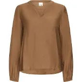 Ichi Blusa 'IHSABELLA' marrón