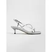 EDITED The Label Zapatos con plataforma 'Sutton' plata