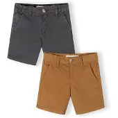 MINOTI Pantalón camelo / gris oscuro