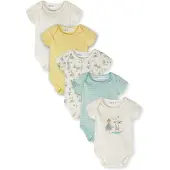 MINOTI Pijama entero/body crema / amarillo / menta / blanco lana