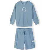 MINOTI Conjunto azul cielo / blanco