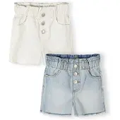 MINOTI Vaquero azul denim / blanco denim