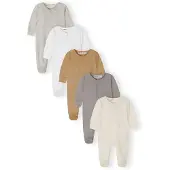 MINOTI Pijama entero/body crema / camelo / beige moteado / piedra