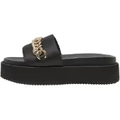 Buffalo Zapatos abiertos 'Noa' oro / negro