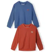 MINOTI Sudadera zafiro / langosta / offwhite