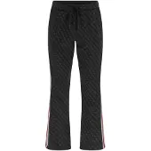 GUESS Pantalón antracita / rojo / negro