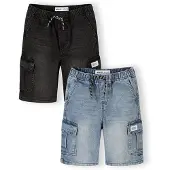 MINOTI Pantalón azul denim / negro denim