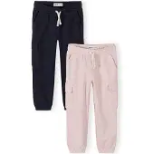 MINOTI Pantalón azul oscuro / rosa