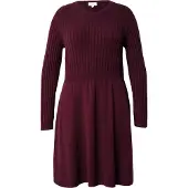 ONLY Carmakoma Vestido 'CARFIA' rojo vino