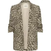 Soaked in luxury Blazer 'SLShirley' beige / negro