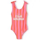 MINOTI Traje de baño coral / rosa / blanco lana