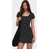 ONLY Vestido 'ONLHillary' gris claro / negro