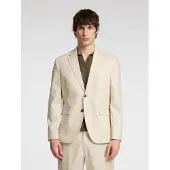 Selected Chaqueta saco crema