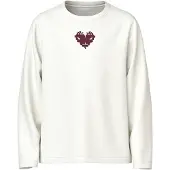 Name it Camiseta 'NKFNYLA' chocolate / negro / blanco