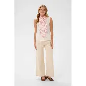 Saint tropez Blusa rojo / blanco