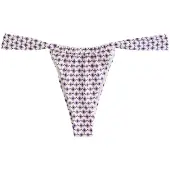 Next Braga de bikini ecru / chocolate / lavanda