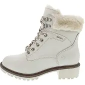 Tamaris Botines con cordones crema