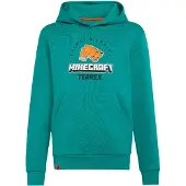 Adidas Camiseta deportiva 'x Minecraft' esmeralda / naranja / negro / blanco