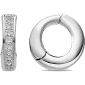 Luxenter Pendientes 'Ortim' plata