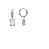 Luxenter Pendientes 'Silya' plata