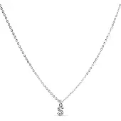 Luxenter Cadena 'Alphabet' blanco