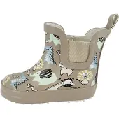 Beck Botas de lluvia 'Afrika' taupe / verde claro / negro / blanco