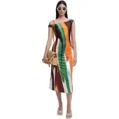 Desigual Vestido '26SWVK17' naranja