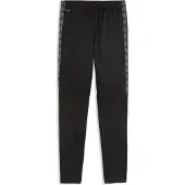 Puma Pantalón deportivo 'TeamLIGA26' gris / negro / blanco