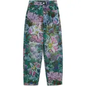 Desigual , Pantalón vaquero jardín balloon, Algodon, Azul, 38
