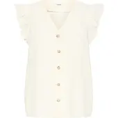 B.young Blusa 'BYFALAKKA' blanco lana