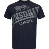 Lonsdale Camiseta 'Watton' marino / gris
