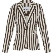 Ichi Blazer 'KATE ' beige / marrón oscuro