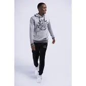 Lonsdale Pantalón 'Wansford' gris / negro