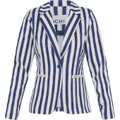 Ichi Blazer 'IHKATE' azul noche / blanco