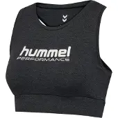 Hummel Top deportivo 'Pulse' negro moteado / blanco