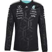 Adidas Camiseta funcional 'MER DR' gris oscuro / esmeralda / negro / blanco