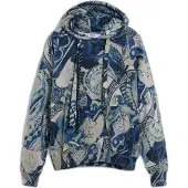 Desigual , Sudadera mosaico, Algodon, Azul, M