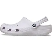Crocs - Classic - Sandalias size M11, gris/blanco
