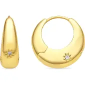 Luxenter Pendientes 'Ricia' oro