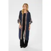 Cream Kimono 'CRBeti' beige / navy / marrón