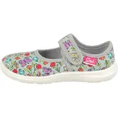 Beck Bailarina 'Flora' gris / lavanda / rosa claro / rojo