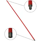 SIT Möbel Varilla para escobilla, 100 cm de longitud
