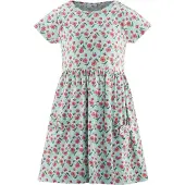 Happy girls Vestido azul cielo / pino / magenta / altrosa
