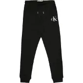 Calvin Klein Jeans Pantalón 'CK Monologo' negro / blanco